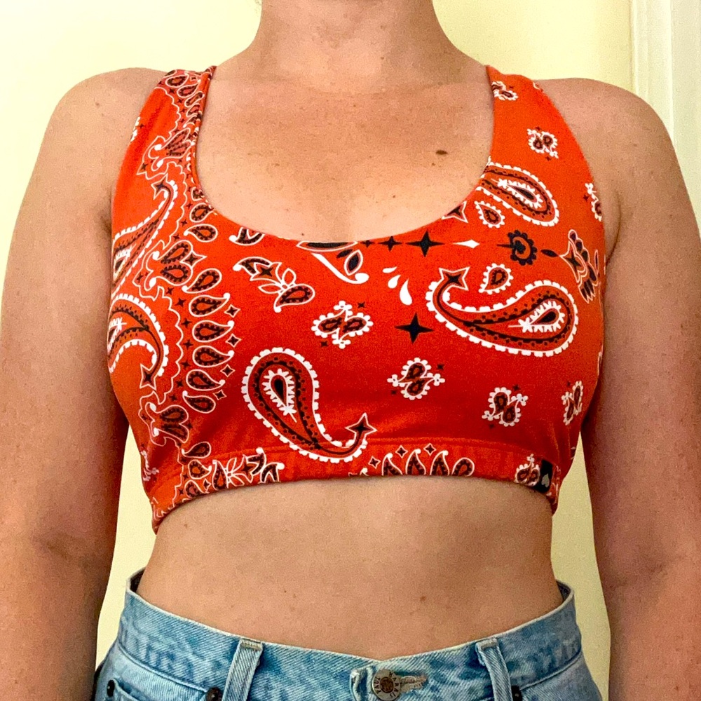 Booty by Brabant bandana print top